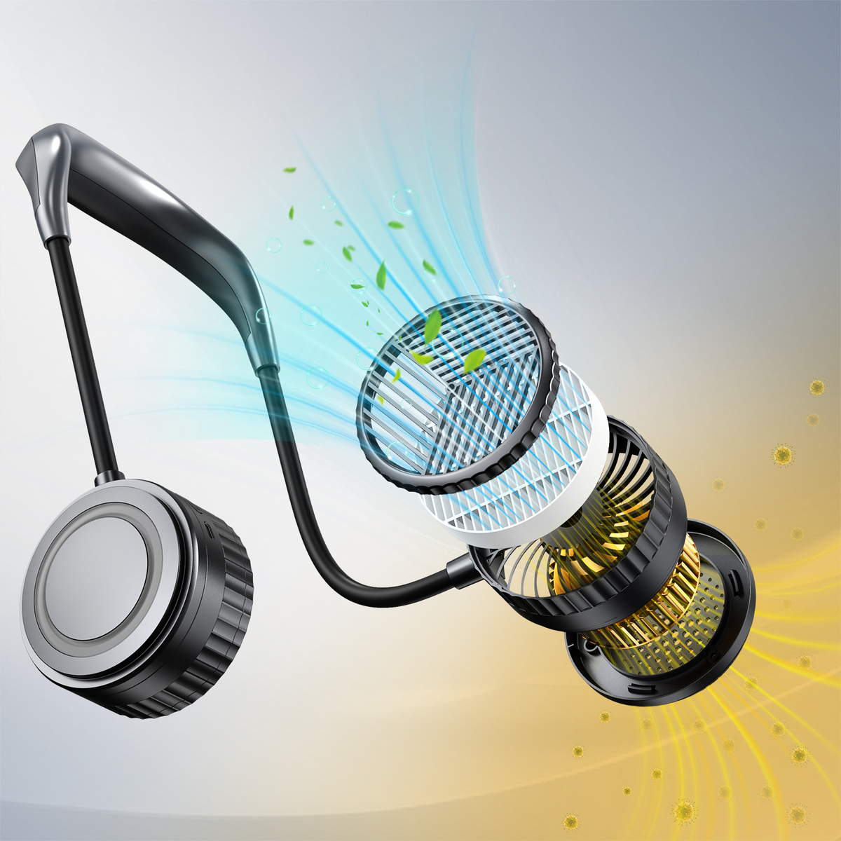 AirFanta Personal Wearable Laminar Air Purifier